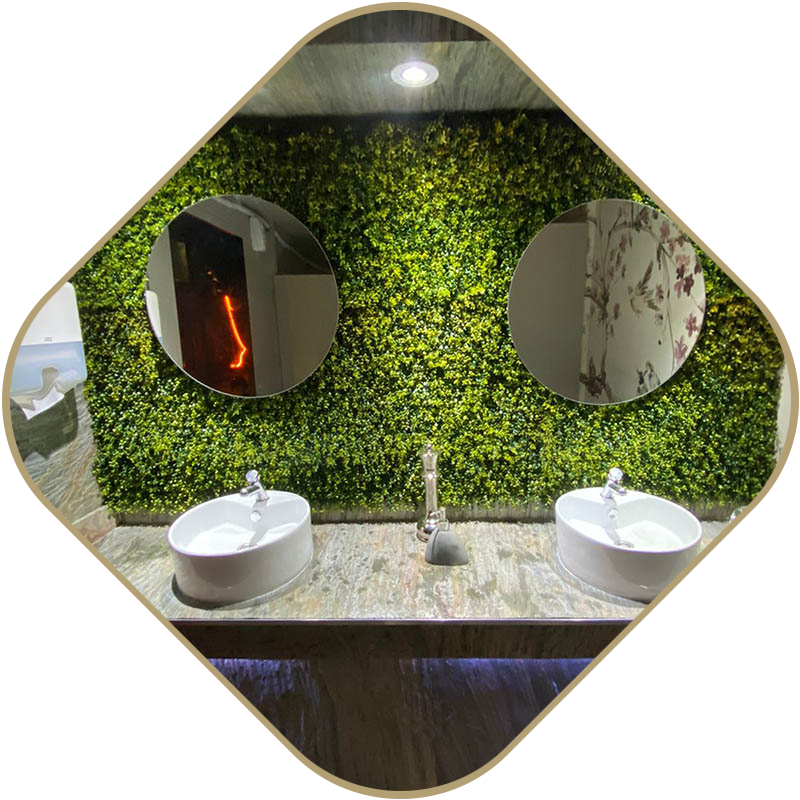 Interior baño de Lujo GALA